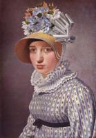 Christoffer Wilhelm Eckersberg - Portrait of Thorvaldsen's Italian mistress, Anna Maria Magnani
